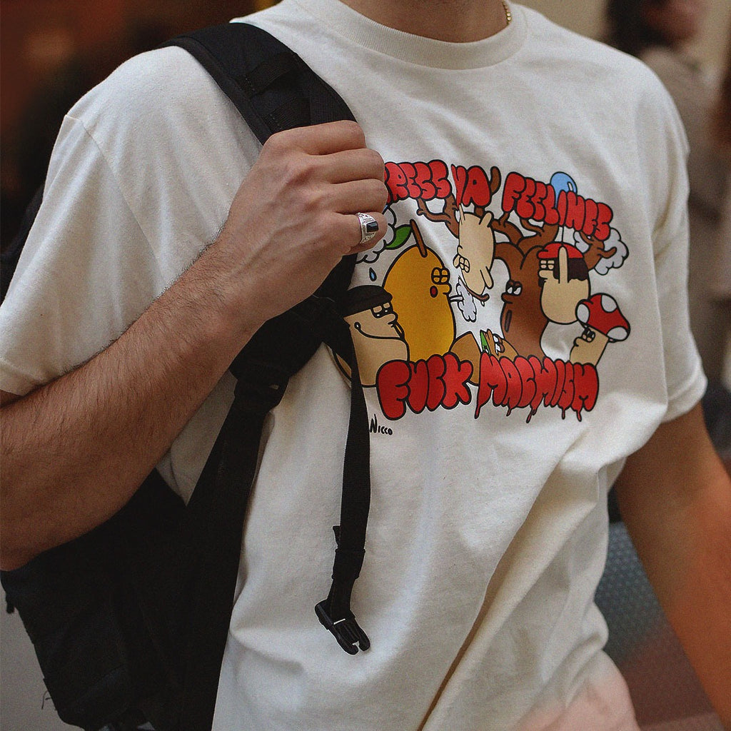 T-shirt Niccothekiwi Fuck Machism