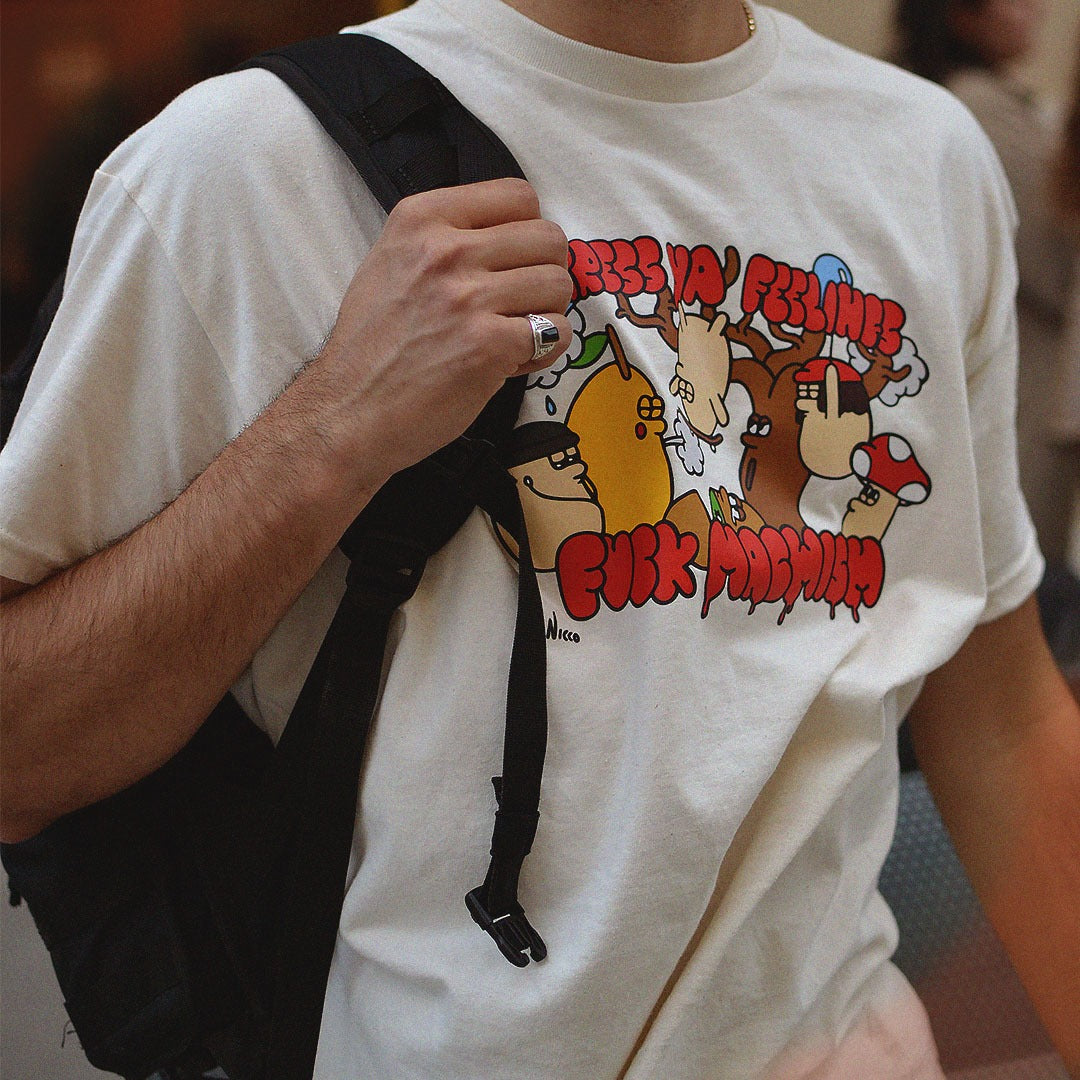 T-shirt Niccothekiwi Fuck Machism