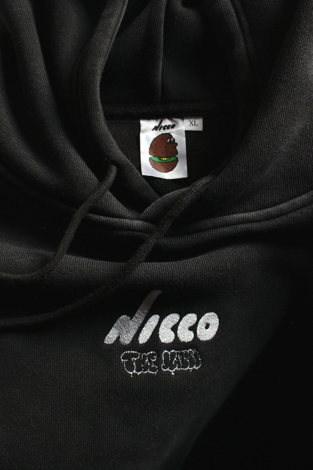 Felpa con Cappuccio Grey Mood