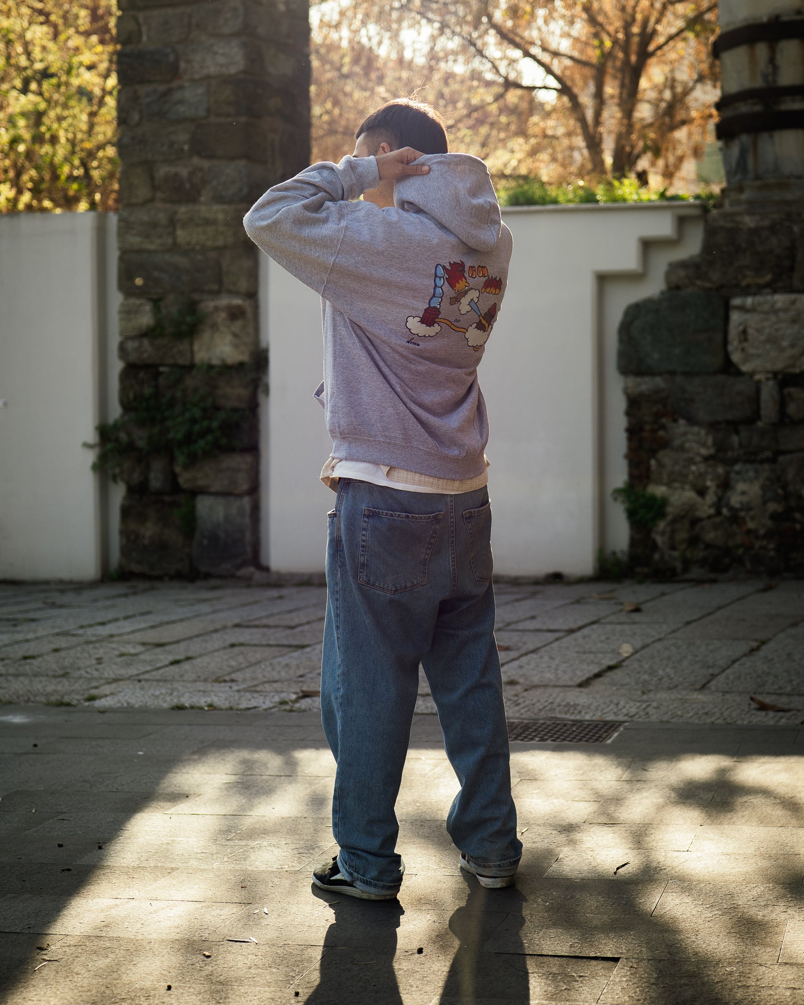 Felpa Niccothekiwi Dude Is On Fire